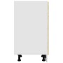 Armario inferior contrachapada color roble 40x46x81,5cm de , Armarios de cocina - Ref: Foro24-847493, Precio: 81,15 €, Descue...