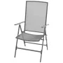Set de sillas jardín reclinables 7 piezas acero antracita de , Conjuntos de jardín - Ref: Foro24-3283763, Precio: 444,36 €, D...