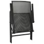 Set de sillas jardín reclinables 7 piezas acero antracita de , Conjuntos de jardín - Ref: Foro24-3283763, Precio: 444,36 €, D...