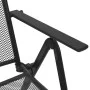 Set de sillas jardín reclinables 5 piezas acero antracita de , Conjuntos de jardín - Ref: Foro24-3283761, Precio: 285,68 €, D...