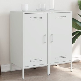 Aparadores 2 unidades acero blanco 36x39x79 cm de , Aparadores - Ref: Foro24-843023, Precio: 129,30 €, Descuento: %