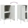 Aparadores 2 unidades acero blanco 36x39x79 cm de , Aparadores - Ref: Foro24-843023, Precio: 108,71 €, Descuento: %