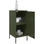 Aparadores 2 unidades acero verde oliva 36x39x79 cm de , Aparadores - Ref: Foro24-843021, Precio: 127,82 €, Descuento: %