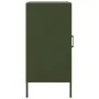Aparadores 2 unidades acero verde oliva 36x39x79 cm de , Aparadores - Ref: Foro24-843021, Precio: 127,82 €, Descuento: %