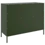Aparador acero verde oliva 100,5x39x79 cm de , Aparadores - Ref: Foro24-843094, Precio: 164,68 €, Descuento: %