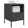 Mesita de noche acero negro 36x39x50,5 cm by , Nightstands - Ref: Foro24-843054, Price: 58,65 €, Discount: %