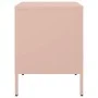 Mesita de noche acero rosa 36x39x50,5 cm de , Mesitas de noche - Ref: Foro24-843056, Precio: 62,04 €, Descuento: %