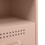 Mesita de noche acero rosa 36x39x50,5 cm de , Mesitas de noche - Ref: Foro24-843056, Precio: 62,73 €, Descuento: %