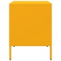 Mesitas de noche 2 uds acero amarillo mostaza 36x39x50,5 cm de , Mesitas de noche - Ref: Foro24-843061, Precio: 111,63 €, Des...