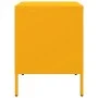 Mesitas de noche 2 uds acero amarillo mostaza 36x39x50,5 cm de , Mesitas de noche - Ref: Foro24-843061, Precio: 110,35 €, Des...