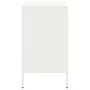 Mesitas de noche 2 unidades acero blanco 36x39x68 cm de , Mesitas de noche - Ref: Foro24-843077, Precio: 97,02 €, Descuento: %