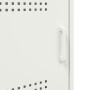 Mesitas de noche 2 unidades acero blanco 36x39x68 cm de , Mesitas de noche - Ref: Foro24-843077, Precio: 115,40 €, Descuento: %