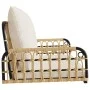 Silla columpio con cojines ratán sintético y acero 105x58x38 cm de , Bancos de jardín - Ref: Foro24-4009298, Precio: 141,36 €...