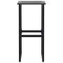 Juego de mesa alta y taburetes de jardín 9 piezas acero negro de , Conjuntos de jardín - Ref: Foro24-3283754, Precio: 726,41 ...