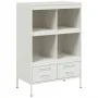 Aparador acero blanco 68x39x101,5 cm de , Aparadores - Ref: Foro24-843107, Precio: 152,93 €, Descuento: %