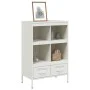 Aparador acero blanco 68x39x101,5 cm de , Aparadores - Ref: Foro24-843107, Precio: 152,93 €, Descuento: %