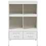 Aparador acero blanco 68x39x101,5 cm de , Aparadores - Ref: Foro24-843107, Precio: 154,96 €, Descuento: %