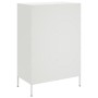 Aparador acero blanco 68x39x101,5 cm de , Aparadores - Ref: Foro24-843107, Precio: 154,96 €, Descuento: %