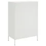 Aparador acero blanco 68x39x101,5 cm de , Aparadores - Ref: Foro24-843107, Precio: 152,93 €, Descuento: %