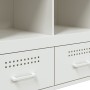 Aparador acero blanco 68x39x101,5 cm de , Aparadores - Ref: Foro24-843107, Precio: 154,96 €, Descuento: %
