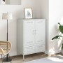 Aparador acero blanco 68x39x101,5 cm de , Aparadores - Ref: Foro24-843113, Precio: 177,69 €, Descuento: %