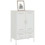 Aparador acero blanco 68x39x101,5 cm de , Aparadores - Ref: Foro24-843113, Precio: 177,69 €, Descuento: %