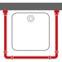 Sealskin Juego de rieles para cortina de ducha Easy-Roll blanco de Sealskin, Barras de ducha - Ref: Foro24-432042, Precio: 41...