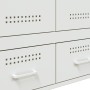 Aparador acero blanco 68x39x101,5 cm de , Aparadores - Ref: Foro24-843113, Precio: 177,69 €, Descuento: %