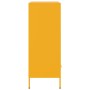 Aparador acero amarillo mostaza 68x39x101,5 cm de , Aparadores - Ref: Foro24-843105, Precio: 154,96 €, Descuento: %