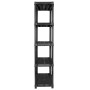 Estante de almacenaje 5 niveles negro plástico 85x40x185 cm de vidaXL, Estanterías industriales - Ref: Foro24-147685, Precio:...