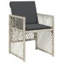 Set comedor jardín y cojines 13 pzas ratán sintético gris claro de , Conjuntos de jardín - Ref: Foro24-3210803, Precio: 723,4...