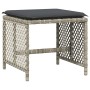 Set comedor jardín y cojines 13 pzas ratán sintético gris claro de , Conjuntos de jardín - Ref: Foro24-3210803, Precio: 723,4...