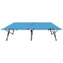 Tumbona doble plegable acero azul de vidaXL, Tumbonas - Ref: Foro24-310352, Precio: 115,10 €, Descuento: %