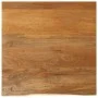 Tablero de mesa borde natural madera maciza mango 40x40x2,5 cm by , Table tops - Ref: Foro24-370534, Price: 29,31 €, Discount: %