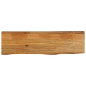 Tablero de mesa borde natural madera maciza mango 110x40x2,5 cm de , Tableros para mesas - Ref: Foro24-370541, Precio: 71,83 ...