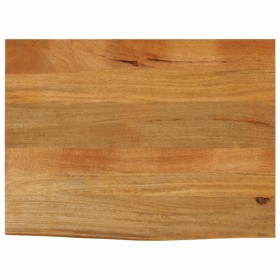 Tablero de mesa borde natural madera maciza mango 80x60x2,5 cm de , Tableros para mesas - Ref: Foro24-370548, Precio: 71,63 €...