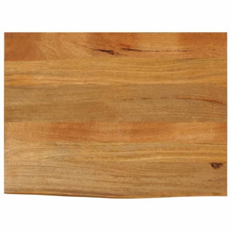 Tablero de mesa borde natural madera maciza mango 80x60x2,5 cm de , Tableros para mesas - Ref: Foro24-370548, Precio: 71,63 €...