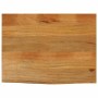 Tablero de mesa borde natural madera maciza mango 80x60x2,5 cm de , Tableros para mesas - Ref: Foro24-370548, Precio: 71,63 €...