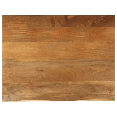 Tablero de mesa borde natural madera maciza mango 90x80x2,5 cm de , Tableros para mesas - Ref: Foro24-370555, Precio: 93,27 €...