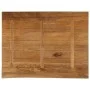 Tablero de mesa borde natural madera maciza mango 90x80x2,5 cm de , Tableros para mesas - Ref: Foro24-370555, Precio: 93,27 €...