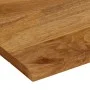 Tablero de mesa borde natural madera maciza mango 90x80x2,5 cm de , Tableros para mesas - Ref: Foro24-370555, Precio: 93,27 €...