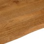 Tablero de mesa borde natural madera maciza mango 90x80x2,5 cm de , Tableros para mesas - Ref: Foro24-370555, Precio: 94,72 €...