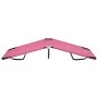 Tumbona plegable de acero rosa de vidaXL, Tumbonas - Ref: Foro24-310349, Precio: 74,26 €, Descuento: %