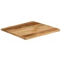 Tablero de mesa borde natural madera maciza mango 60x60x2,5 cm de , Tableros para mesas - Ref: Foro24-370666, Precio: 71,56 €...