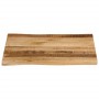 Tablero de mesa borde natural madera maciza mango 60x60x2,5 cm de , Tableros para mesas - Ref: Foro24-370666, Precio: 71,56 €...