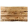 Tablero de mesa borde natural madera maciza mango 100x60x2,5 cm de , Tableros para mesas - Ref: Foro24-370670, Precio: 86,54 ...