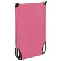 Tumbona plegable de acero rosa de vidaXL, Tumbonas - Ref: Foro24-310349, Precio: 75,60 €, Descuento: %
