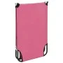 Tumbona plegable de acero rosa de vidaXL, Tumbonas - Ref: Foro24-310349, Precio: 74,26 €, Descuento: %