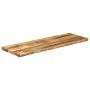 Tablero de mesa borde natural madera maciza mango 110x40x3,8 cm by , Table tops - Ref: Foro24-370685, Price: 81,36 €, Discoun...
