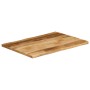 Tablero de mesa borde natural madera maciza mango 70x60x3,8 cm de , Tableros para mesas - Ref: Foro24-370691, Precio: 92,55 €...